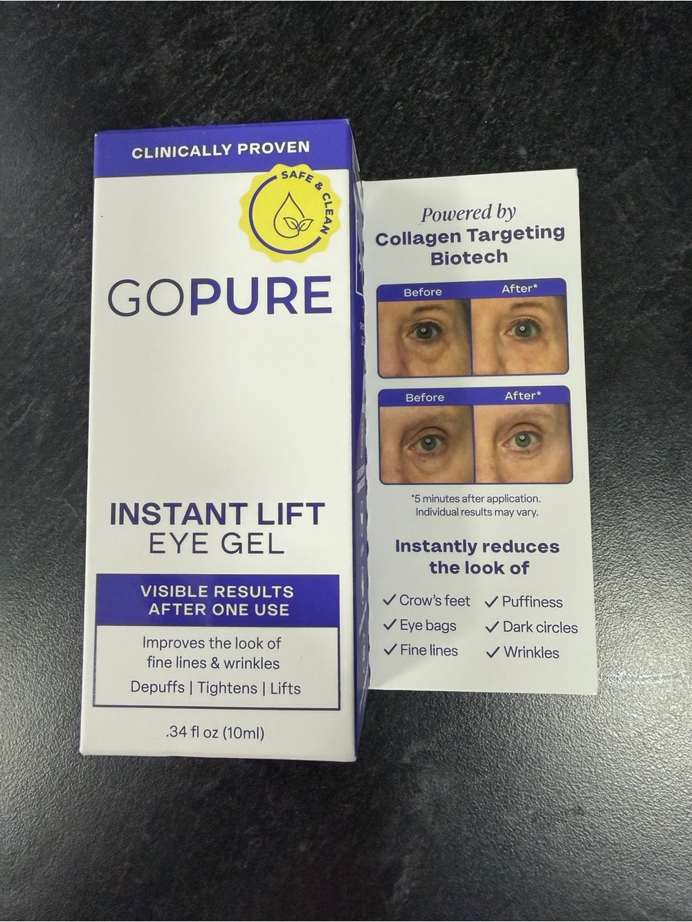 GoPure Instant Eye Lift Gel